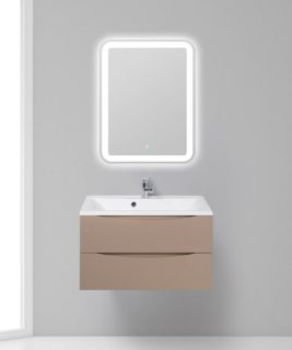 Тумба под раковину BelBagno подвесная 80x53см Capucino Lucido MARINO-800-2C-SO-CL-P